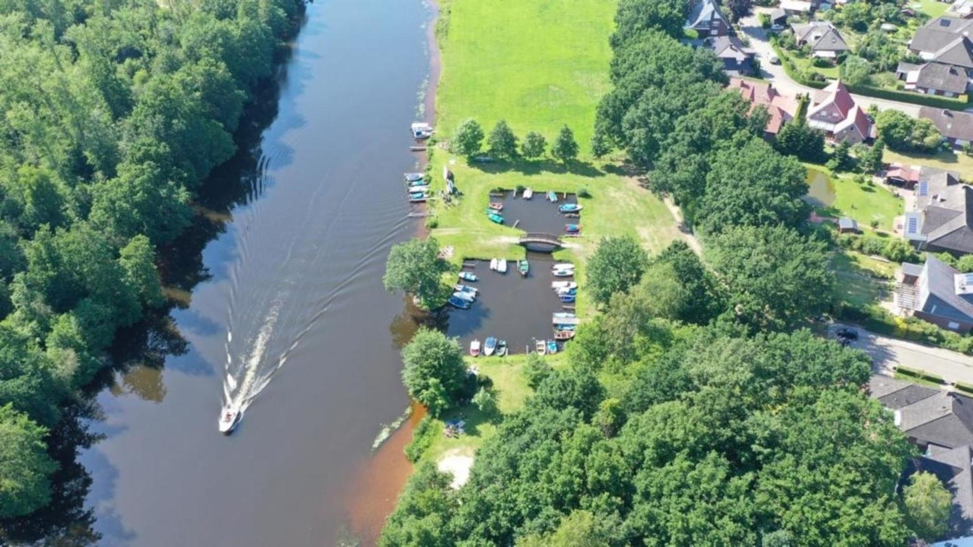 Ferienwohnung Kanalblick Fresenburg Esterno foto